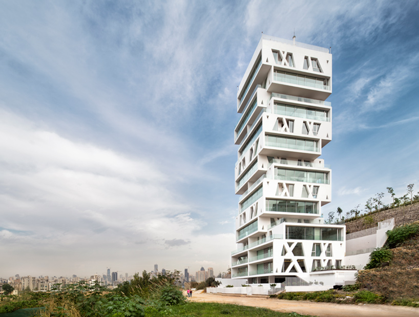 Дом-башня со сдвинутыми этажами в Бейруте (Интернет-журнал ETODAY)