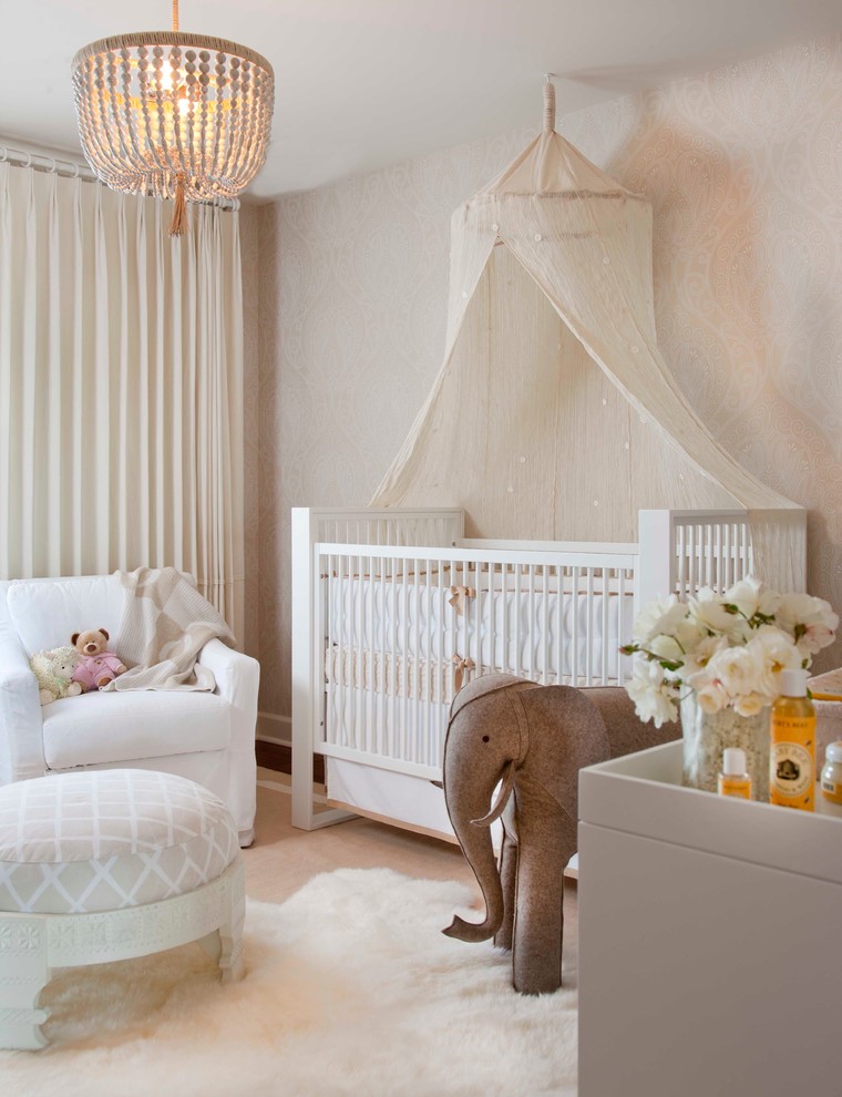 Актуальные тенденции в дизайне комнаты для новорожденной девочки