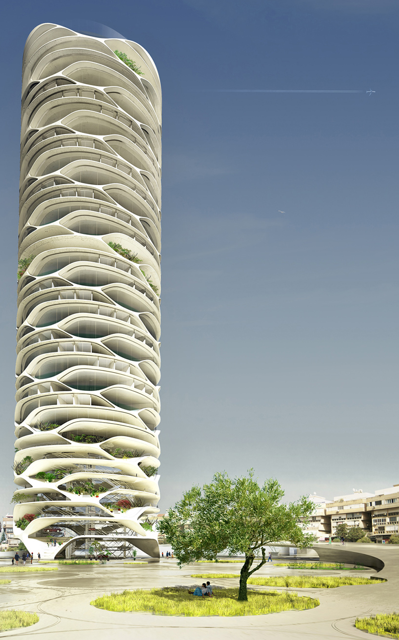Концепт небоскреба с топологической структурой в Тель-Авиве (Интернет-журнал ETODAY)
