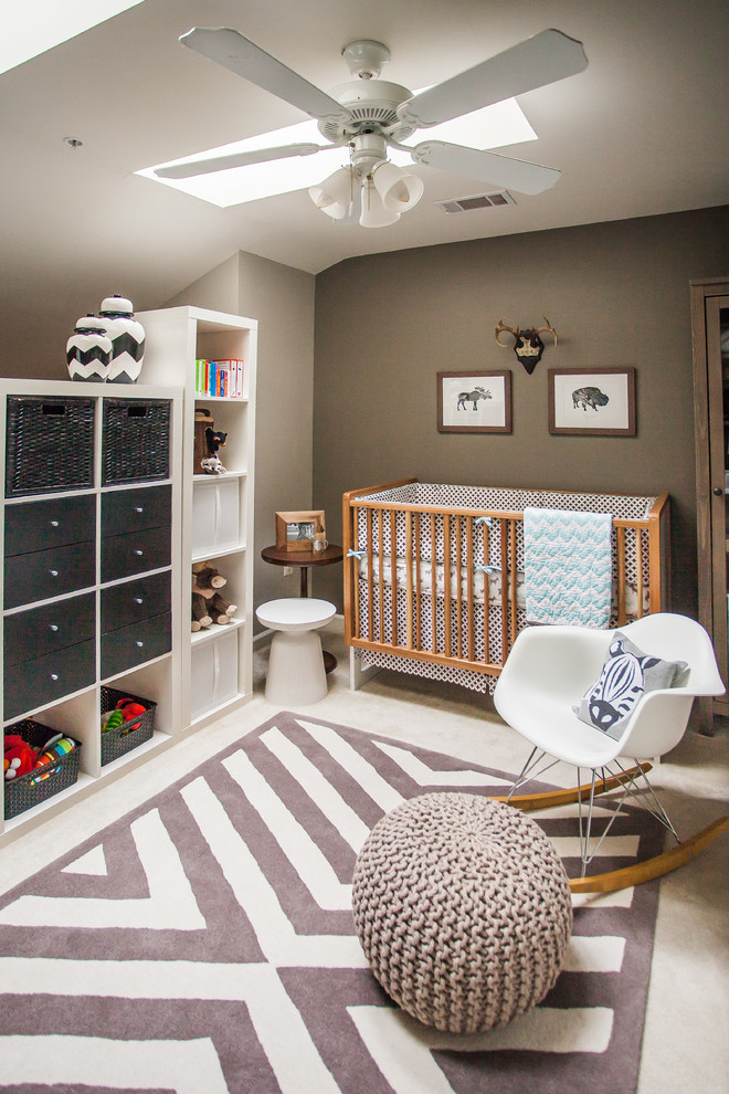 Модные тенденции: комната для малыша мальчика