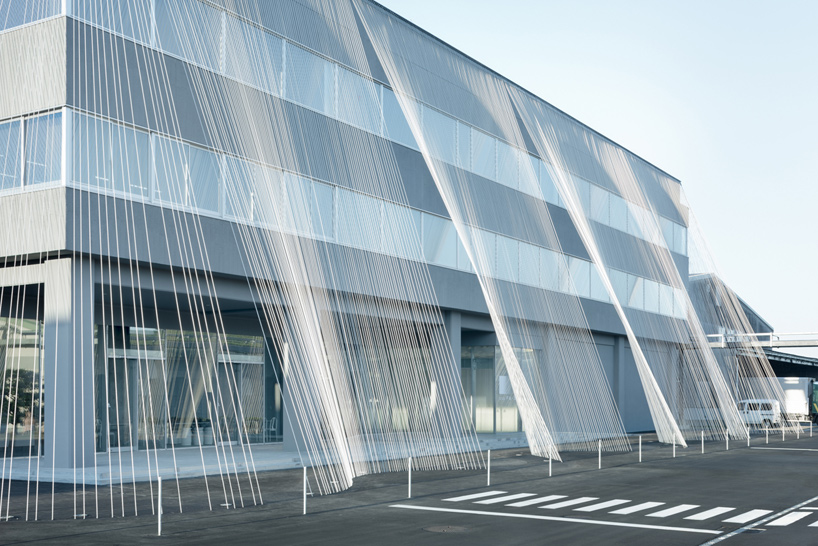 Офисное здание в Японии перевязанное карбоновыми тросами (Интернет-журнал ETODAY)