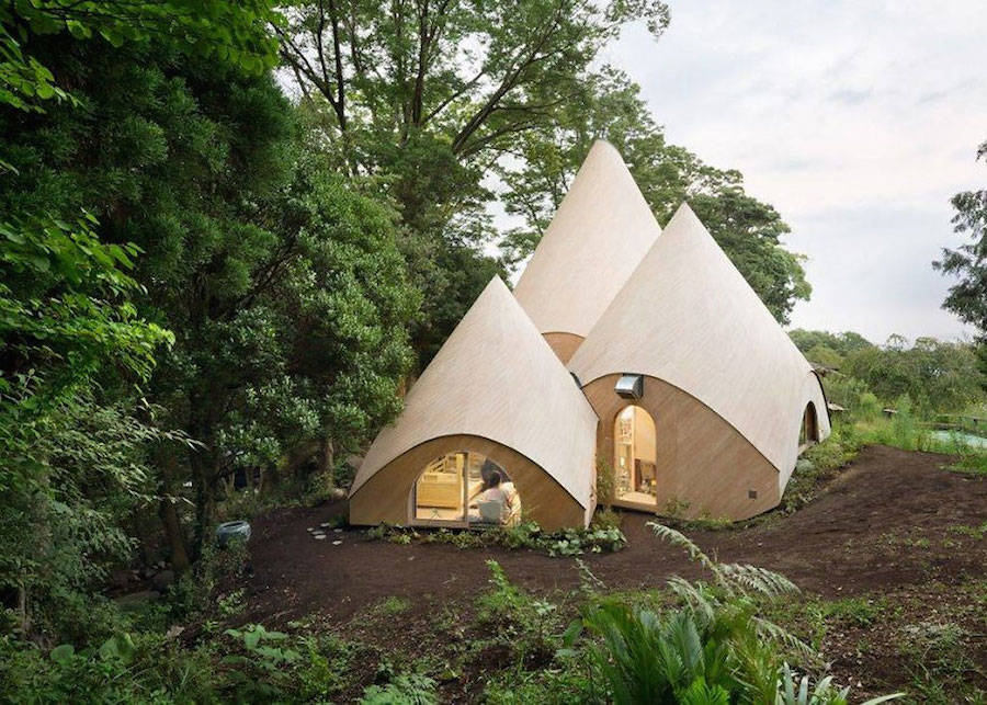 Дом в виде нескольких палаток в Японии (Интернет-журнал ETODAY)